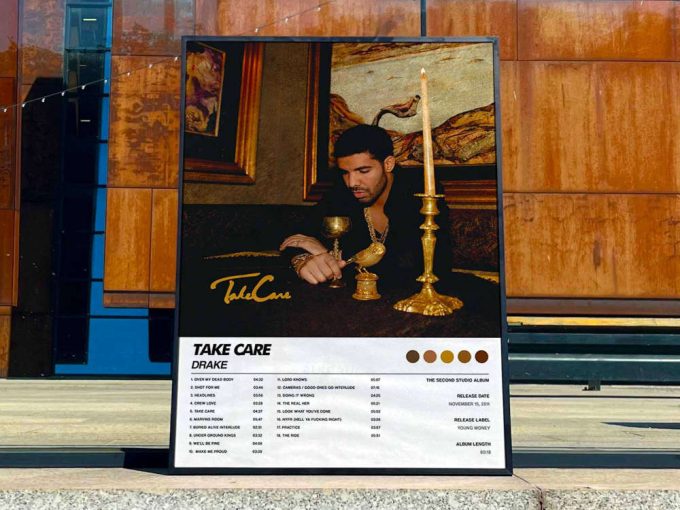 Drake &Quot;Take Care&Quot; Album Cover Poster 4