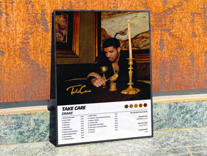 Drake &Quot;Take Care&Quot; Album Cover Poster 8