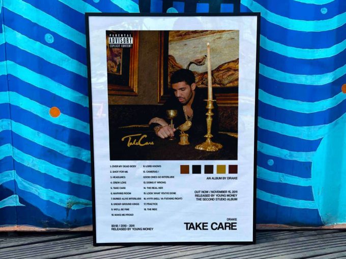 Drake &Quot;Take Care&Quot; Album Cover Poster For Home Room Decor 2