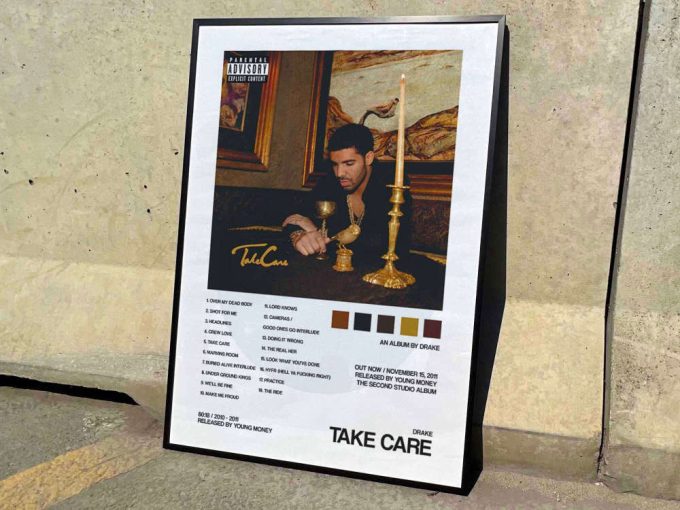 Drake &Quot;Take Care&Quot; Album Cover Poster For Home Room Decor 3