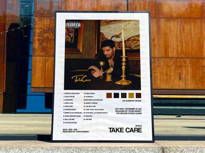 Drake &Quot;Take Care&Quot; Album Cover Poster For Home Room Decor 4