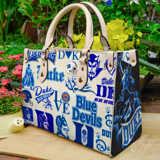 Duke Blue Devils Leather Bag For Women Gift 2