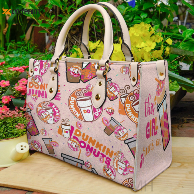 Dunkin Donuts 2 Leather Handbag Gift For Women 1