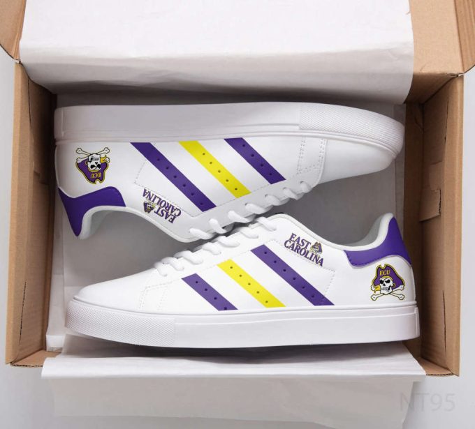 East Carolina Pirates Skate Shoes For Men Women Fans Gift 2