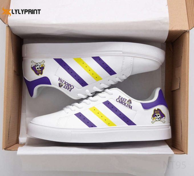 East Carolina Pirates Skate Shoes For Men Women Fans Gift 1