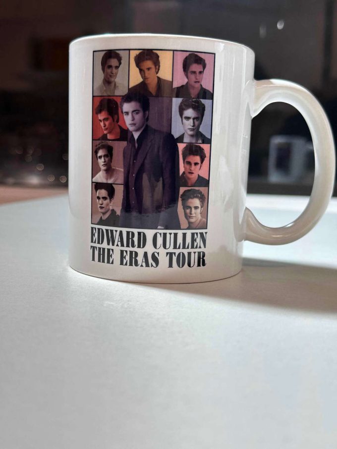 Edward Cullen The Eras Tour Twilight The Eras Saga Cullens Vampires Edward And Bella Gift For Her 11Oz Ceramic Mug Gift 2
