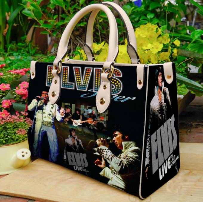 Elvis Presley Leather Handbag For Women Gift 2