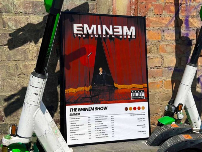 Eminem &Quot;The Eminem Show&Quot; Album Cover Poster #6 2