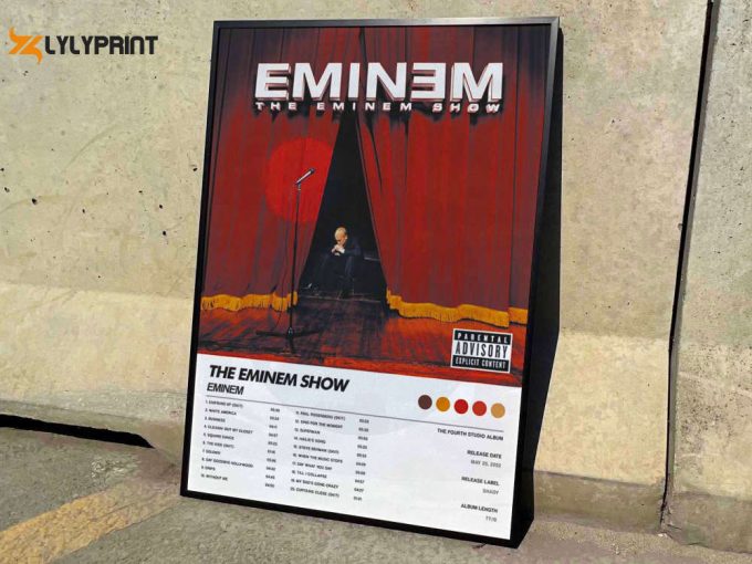 Eminem &Amp;Quot;The Eminem Show&Amp;Quot; Album Cover Poster #6 1