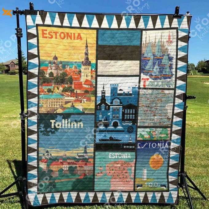 Estonia 3D Customized Quilt 1