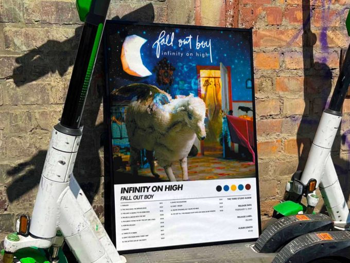 Fall Out Boy &Quot;Infinity On High&Quot; Album Cover Poster #6 2