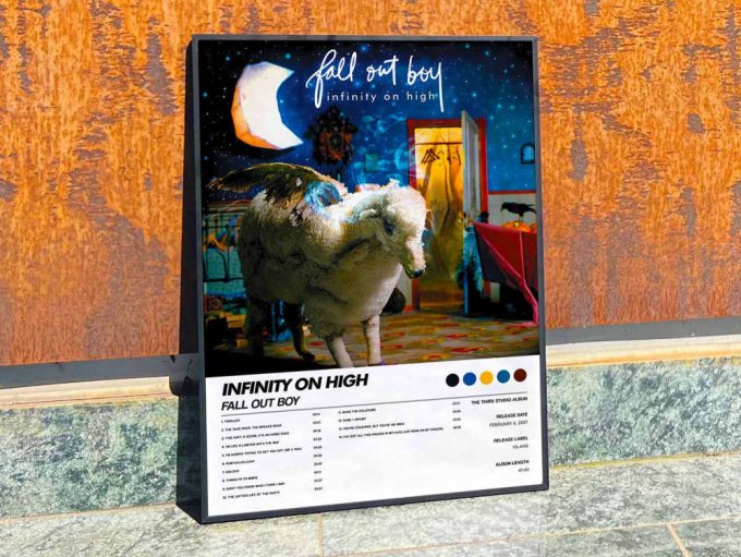 Fall Out Boy &Quot;Infinity On High&Quot; Album Cover Poster #6 3