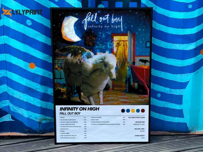 Fall Out Boy &Amp;Quot;Infinity On High&Amp;Quot; Album Cover Poster #6 1