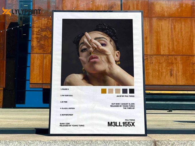 Fka Twigs &Amp;Quot;M3Ll155X&Amp;Quot; Album Cover Poster #2 1