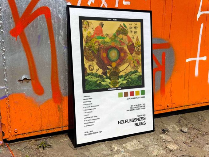 Fleet Foxes &Quot;Helplessness Blues&Quot; Album Cover Poster #2 3