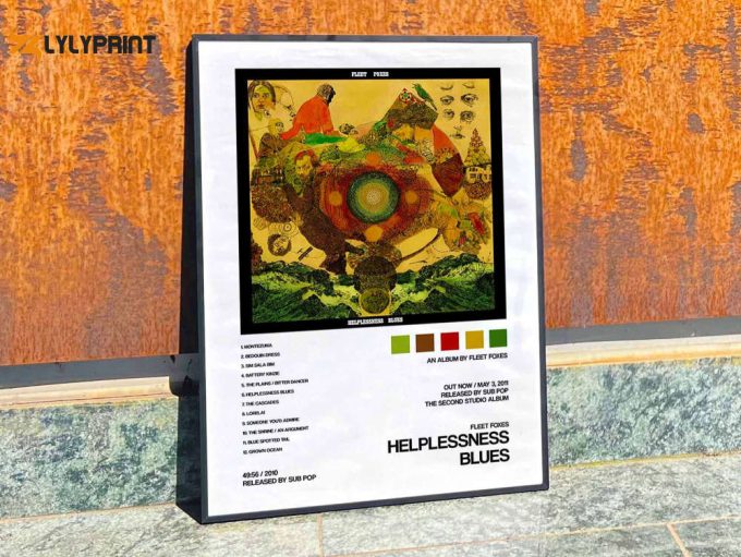 Fleet Foxes &Amp;Quot;Helplessness Blues&Amp;Quot; Album Cover Poster #2 1