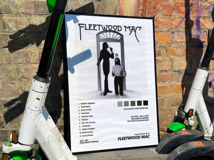 Fleetwood Mac &Quot;Fleetwood Mac&Quot; Album Cover Poster #2 7