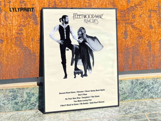 Fleetwood Mac &Amp;Quot;Rumours&Amp;Quot; Album Cover Poster #Fac 1