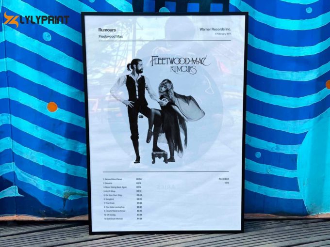 Fleetwood Mac &Amp;Quot;Rumours&Amp;Quot; Album Cover Poster For Home Room Decor #5 1