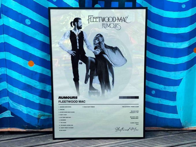 Fleetwood Mac &Quot;Rumours&Quot; Album Cover Poster For Home Room Decor #8 2