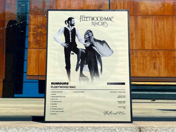 Fleetwood Mac &Quot;Rumours&Quot; Album Cover Poster For Home Room Decor #8 3