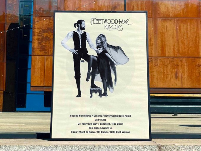 Fleetwood Mac &Quot;Rumours&Quot; Album Cover Poster For Home Room Decor #Fac 2