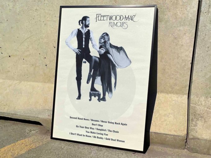 Fleetwood Mac &Quot;Rumours&Quot; Album Cover Poster For Home Room Decor #Fac 3
