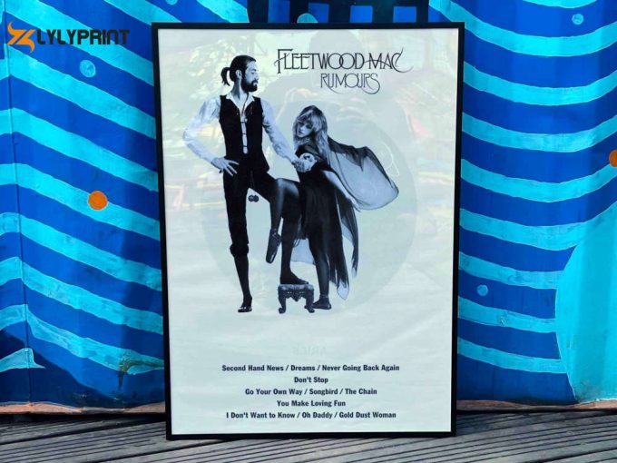 Fleetwood Mac &Amp;Quot;Rumours&Amp;Quot; Album Cover Poster For Home Room Decor #Fac 1