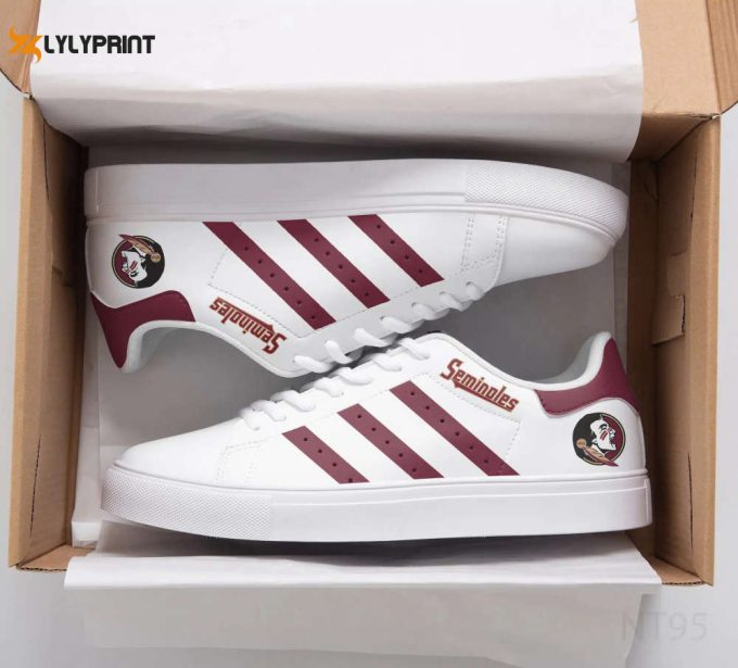 Florida State Seminoles 2 Skate Shoes For Men Women Fans Gift 1