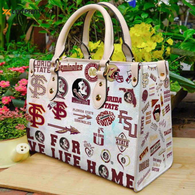 Florida State Seminoles Leather Handbag Gift For Women W 1