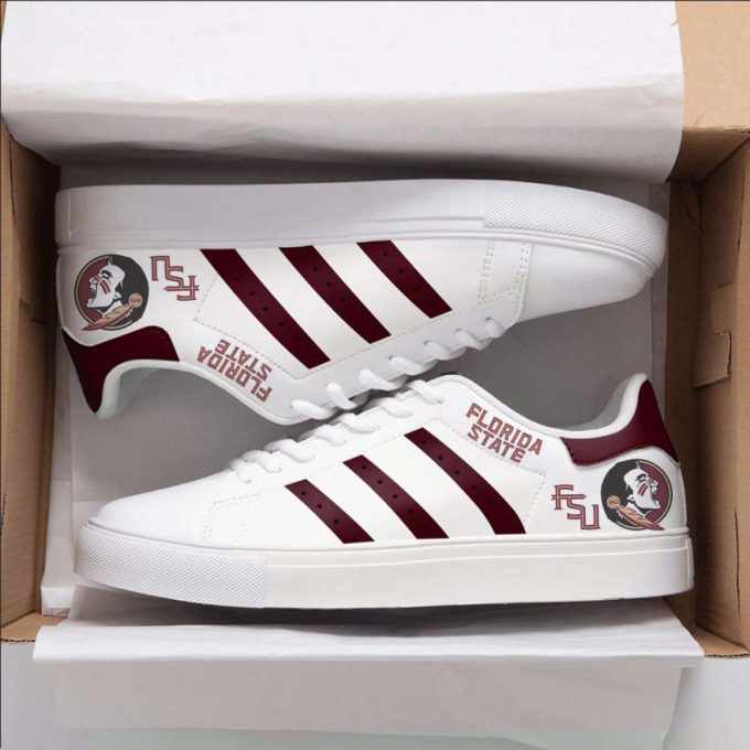 Florida State Seminoles Skate Shoes For Men Women Fans Gift E 2