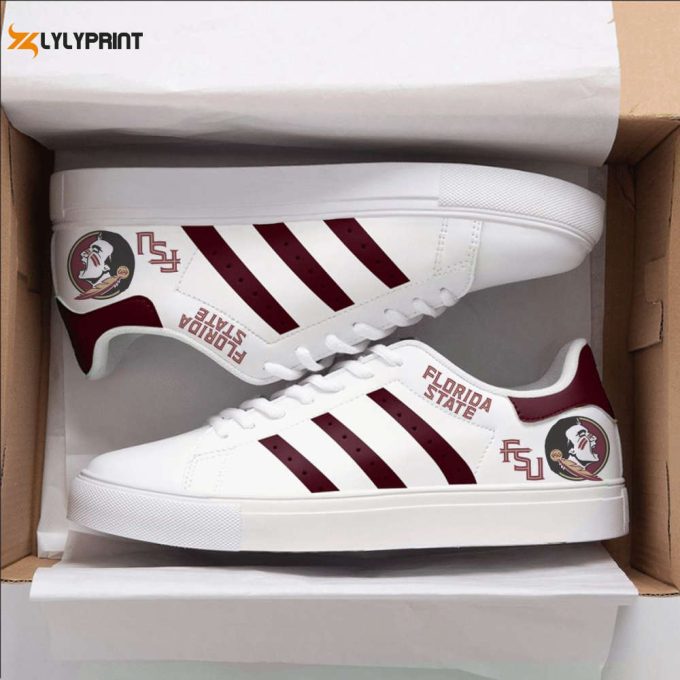 Florida State Seminoles Skate Shoes For Men Women Fans Gift E 1