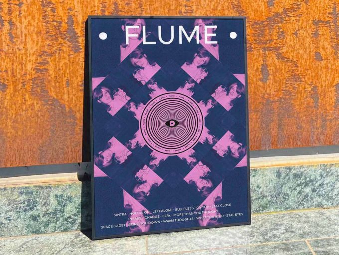 Flume &Quot;Flume&Quot; Album Cover Poster #Fac 2