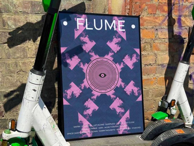 Flume &Quot;Flume&Quot; Album Cover Poster #Fac 3