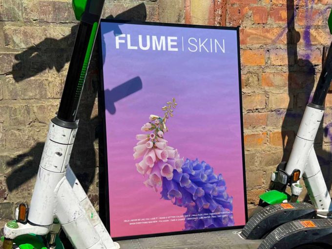 Flume &Quot;Skin&Quot; Album Cover Poster For Home Room Decor #Fac 3