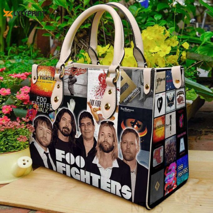 Foo Fighters 1 Leather Handbag For Women Gift 1