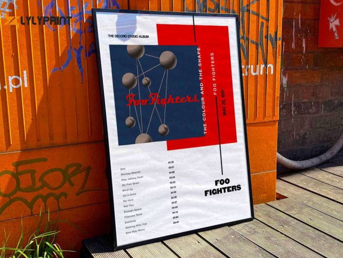 Foo Fighters &Amp;Quot;The Colour And The Shape&Amp;Quot; Album Cover Poster For Home Room Decor #3 1