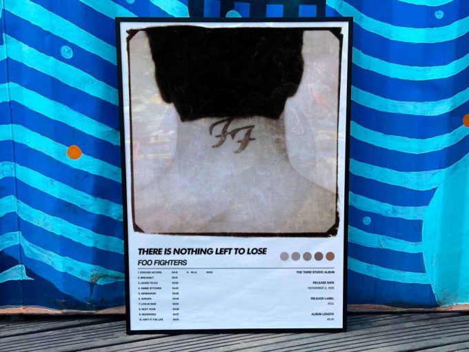 Foo Fighters &Quot;There Is Nothing Left To Lose&Quot; Album Cover Poster #6 3