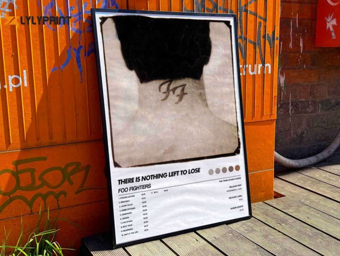 Foo Fighters &Amp;Quot;There Is Nothing Left To Lose&Amp;Quot; Album Cover Poster #6 1