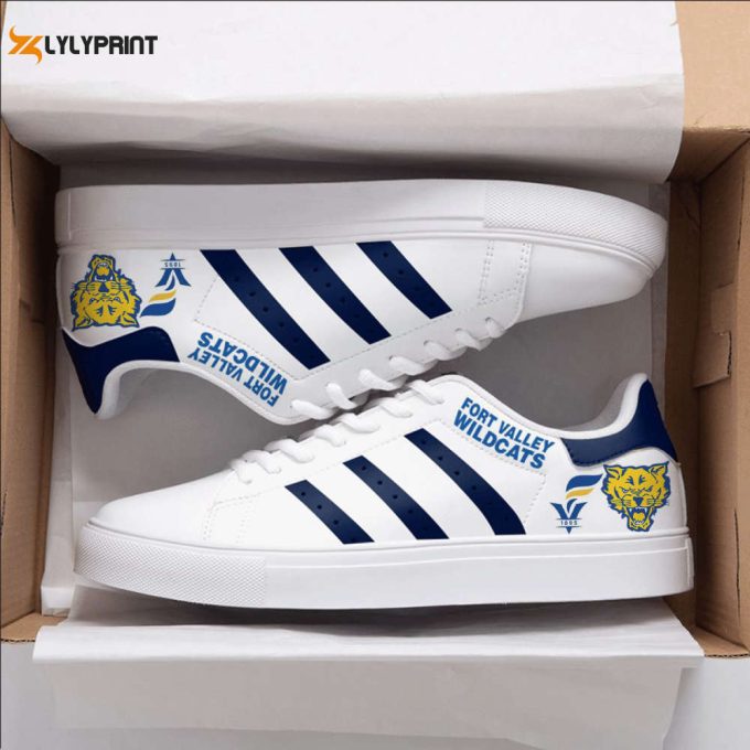 Fort Valley State University Wildcats 2 Skate Shoes For Men Women Fans Gift 1