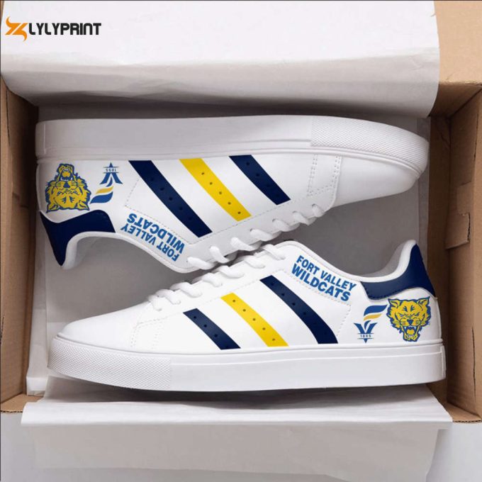 Fort Valley State University Wildcats Skate Shoes For Men Women Fans Gift 1