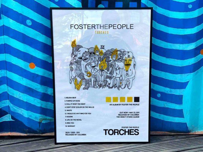 Foster The People &Quot;Torches&Quot; Album Cover Poster #2 2