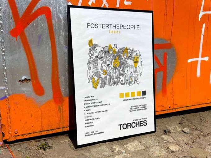 Foster The People &Quot;Torches&Quot; Album Cover Poster #2 3