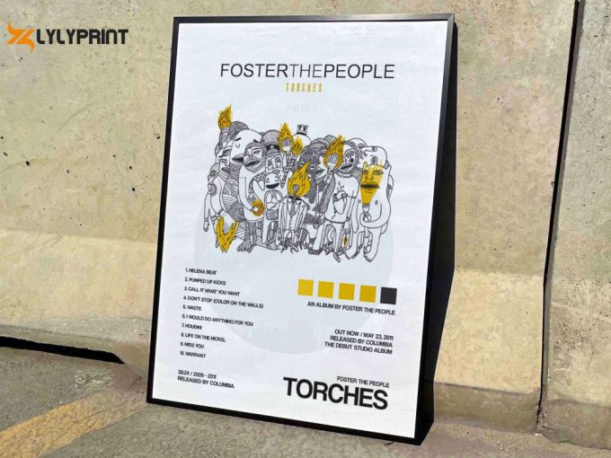 Foster The People &Amp;Quot;Torches&Amp;Quot; Album Cover Poster #2 1