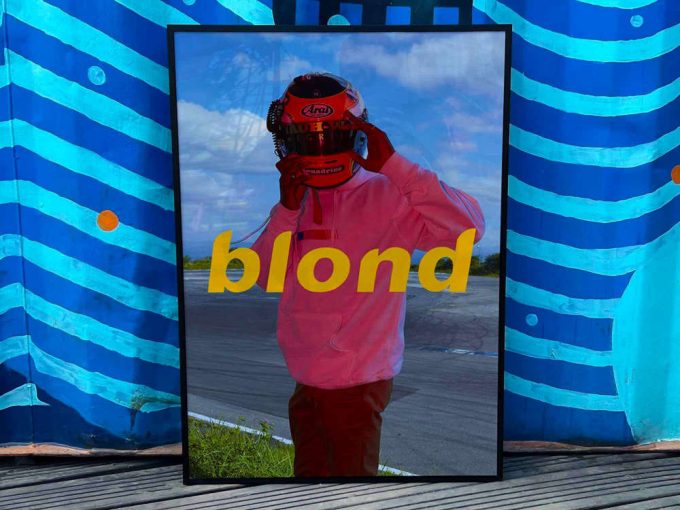 Frank Ocean “Blonde” Album Cover Poster