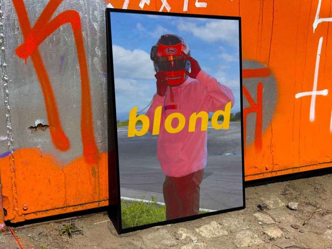 Frank Ocean “Blonde” Album Cover Poster