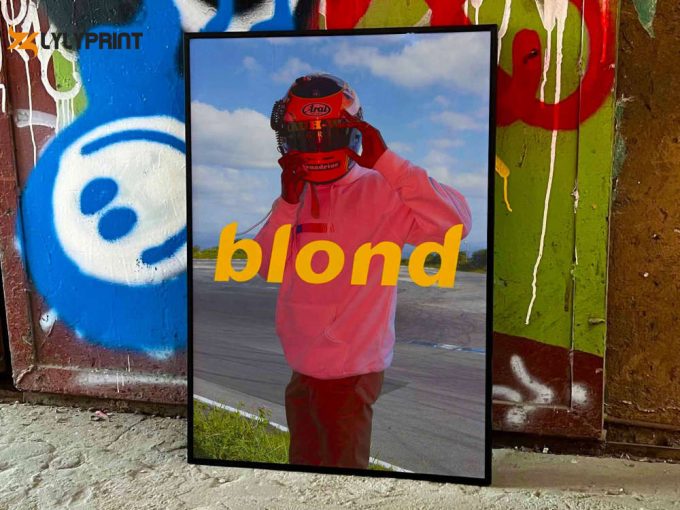 Frank Ocean “Blonde” Album Cover Poster