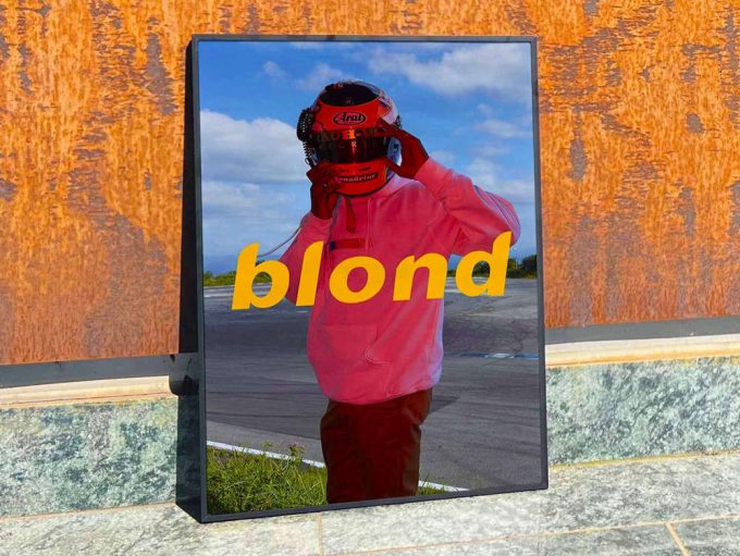 Frank Ocean “Blonde” Album Cover Poster