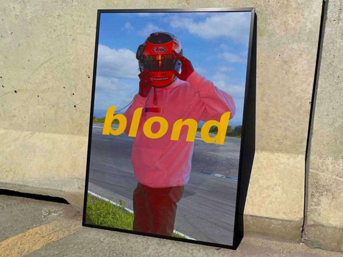 Frank Ocean “Blonde” Album Cover Poster