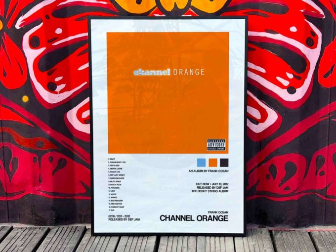 Frank Ocean &Quot;Channel Orange&Quot; Album Cover Poster 4